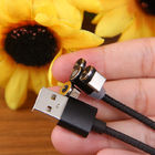 De Micro USB van USB C 8pin 360 Graad Magnetische het Laden Kabel