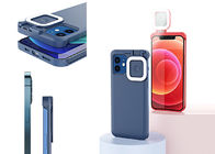 Ultra Slanke ABS LEIDENE Selfie Ring Light For Phone Case 3 Kleurenlicht