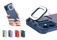 Ultra Slanke ABS LEIDENE Selfie Ring Light For Phone Case 3 Kleurenlicht